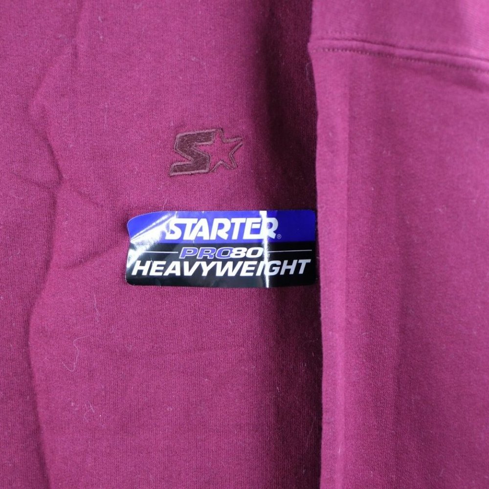NOS Vintage Starter Blank Crewneck Sweatshirt - Picture 4 of 10